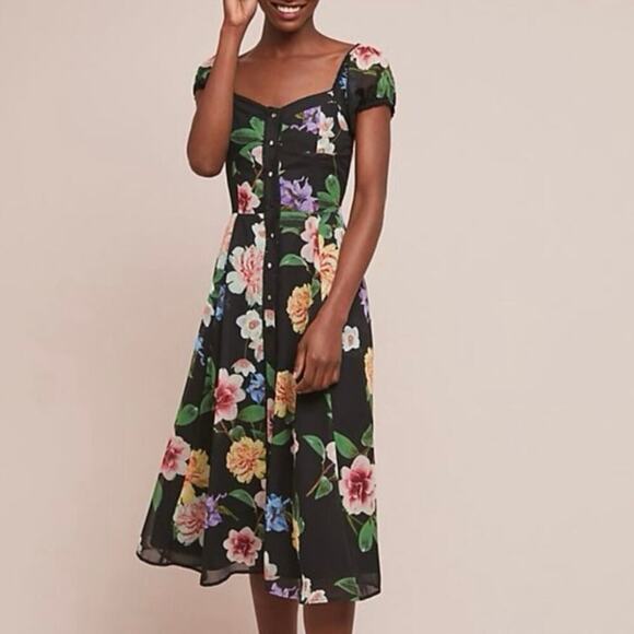 Yumi Kim Women's Mercer Street Floral Dress, Size Small Petite, NWT - Picture 1 of 10